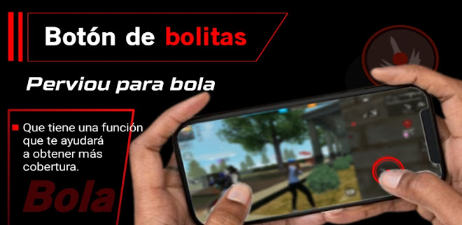 Botón de bolitas – Roja & Azul background